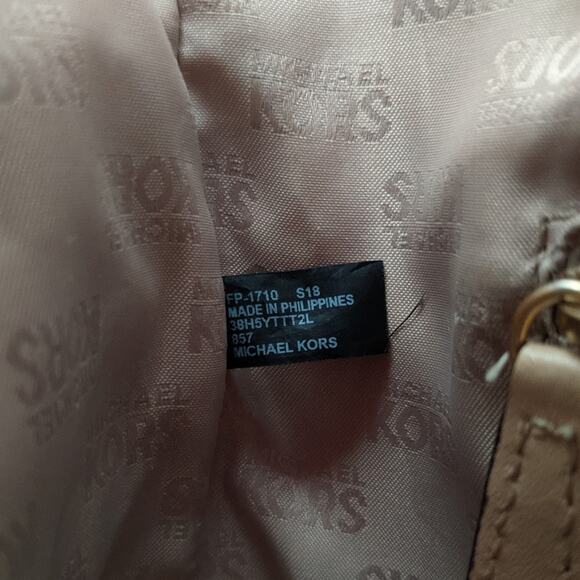 Michael Kors Jet Set Tote in Blush Pink